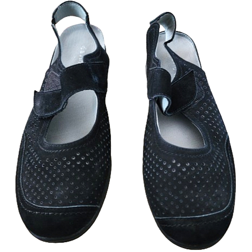 David Tate Clever Black Comfort Slingback Shoes 8 1/2